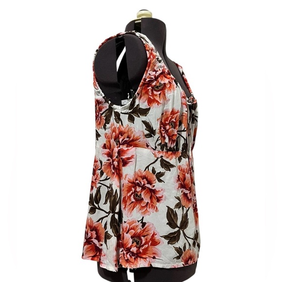 Old Navy Tie Front Crepe Top Size M - Picture 7 of 13